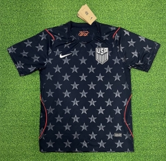 (S-4XL) 2026-2027 USA Away Black Thailand Soccer Jersey AAA-403