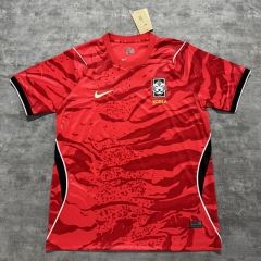 (S-4XL) 2026 World Cup Korea Republic Home Red Thailand Soccer Jersey AAA-4506