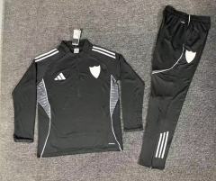 2026-2027 Sevilla Black Thailand Soccer Tracksuit-5303