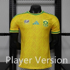 Player Version 2026-2027 South Africa Home Yellow Thailand Soccer Jersey AAA-888