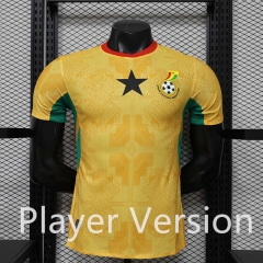 Player Version 2026-2027 Ghana Away Yellow Thailand Soccer Jersey AAA-888