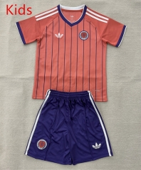 2026-2027 Scotland Away Pink Kids/Youth Soccer Uniform-AY