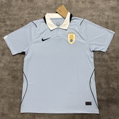 (S-4XL) 2026 Uruguay Home Light Blue Thailand Soccer Jersey AAA-4506