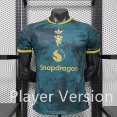 Player Version 2026-2027 Special Version Manchester United Dark Green Thailand Soccer Jersey AAA-888