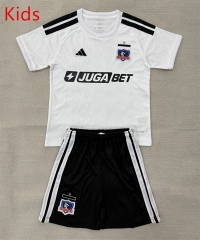 2026-2027 CD Colo-Colo Home White kids/Youth Soccer Uniform-AY