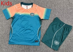 2026-2027 Australia Away Blue Kid/Youth Soccer Uniform-7809