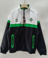 2026-2027 Real Betis Black&Green Thailand Reversible Trench Coat-0255