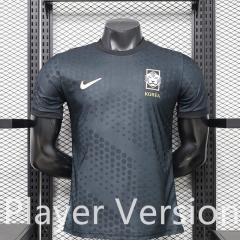 (S-3XL) Player Version 2026-2027 Korea Republic Black Thailand Soccer Jersey AAA-888