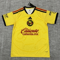(S-6XL) 2026-2027 Club América Home Yellow Thailand Soccer Jersey-4506