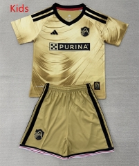 2026-2027 St. Louis City Away Yellow kids/Youth Soccer Uniform-AY