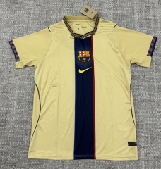 (S-4XL) 2026-2027 Retro Version Barcelona Earthy Yellow Thailand Soccer Jersey AAA-4506