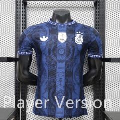 Player Version 2026-2027 Special Version Argentina Away Blue LS Thailand Soccer Jersey AAA-888 Player Version 2026-2027 Special Version Argentina Away Blue LS Thailand Soccer Jersey AAA-888