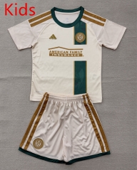 2026-2027 Atlanta United FC Away Beige Kids/Youth Soccer Uniform-7809 2026-2027 Atlanta United FC Away Beige Kids/Youth Soccer Uniform-7809