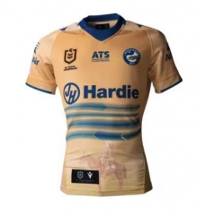 (S-7XL) 2026 Parramatta Eels Yellow Rugby Jersey