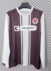 (S-4XL) 2026-2027 Special Version FC St. Pauli Coffee LS Thailand Soccer Jersey AAA-2044