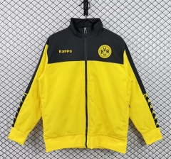 Retro Version 2011-2012 Borussia Dortmund Yellow Thailand Trench Coats-3257 Retro Version 2011-2012 Borussia Dortmund Yellow Thailand Trench Coats-3257