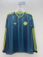 (S-4XL) 2026-2027 Colombia Blue LS Thailand Soccer Jersey AAA-9268 (S-4XL) 2026-2027 Colombia Blue LS Thailand Soccer Jersey AAA-9268
