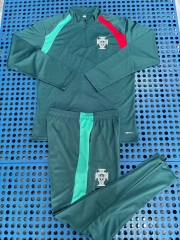 2026-2027 Portugal Green Thailand Soccer Tracksuit-0199