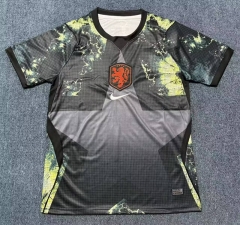 (S-4XL) 2026-2027 Netherlands Goalkeeper Black Thailand Soccer Jersey AAA-7209 (S-4XL) 2026-2027 Netherlands Goalkeeper Black Thailand Soccer Jersey AAA-7209