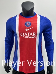 Player Version 2026-2027 Paris SG Home Blue LS Thailand Soccer Jersey AAA-0871