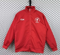Retro Version 2004-2005 Liverpool Red Thailand Trench Coats-3257 Retro Version 2004-2005 Liverpool Red Thailand Trench Coats-3257