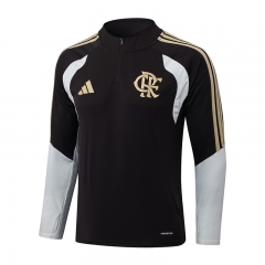 2026-2027 Flamengo Dark Brown Thailand Soccer Tracksuit-815