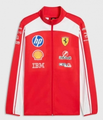 (S-3XL ) 2026 Ferrary Red Formula One Racing Suit Jacket (S-3XL ) 2026 Ferrary Red Formula One Racing Suit Jacket