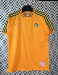 (S-4XL) 2026-2027 Retro Version Ivory Coast Orange Thailand Soccer Jersey AAA-2483 (S-4XL) 2026-2027 Retro Version Ivory Coast Orange Thailand Soccer Jersey AAA-2483
