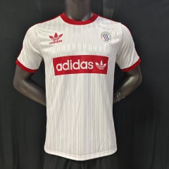 2026-2027 Casual Adidas Oasis White&Red Thailand Soccer Jersey AAA-9609 2026-2027 Casual Adidas Oasis White&Red Thailand Soccer Jersey AAA-9609