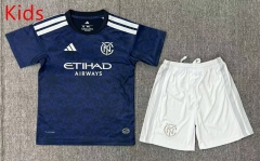 2026-2027 New York City Away Royal Blue Kids/Youth Soccer Uniform-6149 2026-2027 New York City Away Royal Blue Kids/Youth Soccer Uniform-6149