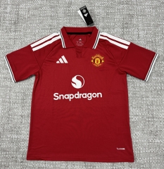 (S-5XL) 2026-2027 Manchester United Home Red Thailand Jersey AAA-4506