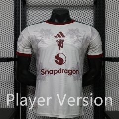 Player Version 2026-2027 Special Version Manchester United White Thailand Soccer Jersey AAA-888 Player Version 2026-2027 Special Version Manchester United White Thailand Soccer Jersey AAA-888