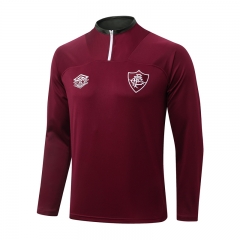 2025-2026 Fluminense de Feira Maroon Thailand Soccer Tracksuit-815