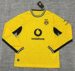 (S-4XL ) 2026-2027 Borussia Dortmund Home Yellow LS Thailand Soccer Jersey AAA-4506