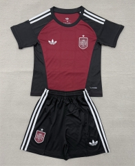 2026-2027 Spain Goalkeeper Red Soccer Uniform-AY 2026-2027 Spain Goalkeeper Red Soccer Uniform-AY