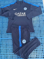 2026-2027 Inter Milan Royal Blue Thailand Soccer Tracksuit-0199