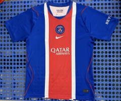 (S-4XL) 2026-2027 Paris Home Blue Thailand Soccer Jersey AAA