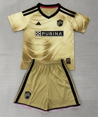 2026-2027 St. Louis City Away Yellow Soccer Uniform-AY