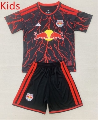 2026-2027 New York Red Bulls Home Red&Black Kids/Youth Soccer Uniform-AY
