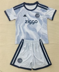 2026-2027 Ajax 2nd Away Light Blue Soccer Uniform-AY