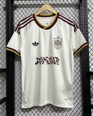 (S-4XL) 2026-2027 Spain Away White Thailand Soccer Jersey AAA
