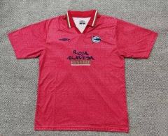 (S-4XL) Retro Version 2002-2003 Deportivo Alavés 2nd Away Red Thailand Soccer Jersey AAA-0141 (S-4XL) Retro Version 2002-2003 Deportivo Alavés 2nd Away Red Thailand Soccer Jersey AAA-0141
