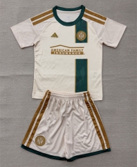 2026-2027 Atlanta United FC Away Beige Soccer Uniform-AY 2026-2027 Atlanta United FC Away Beige Soccer Uniform-AY