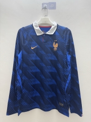 (S-4XL) 2026-2027 France Away Light Green LS Thailand Soccer Jersey AAA-9268 (S-4XL) 2026-2027 France Away Light Green LS Thailand Soccer Jersey AAA-9268