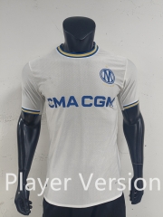 Player Version 2026-2027 Olympique de Marseille Home White Thailand Soccer Jersey AAA-0871