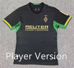 Player Version 2026-2027 Borussia Mönchengladbach Away Black Thailand Soccer Jersey AAA-8025 Player Version 2026-2027 Borussia Mönchengladbach Away Black Thailand Soccer Jersey AAA-8025