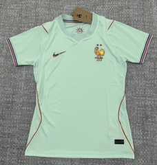 2026 France Away Green Thailand Women Soccer Jersey AAA-4506 2026 France Away Green Thailand Women Soccer Jersey AAA-4506