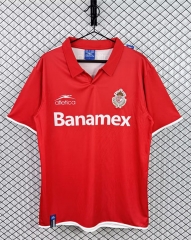 Retro Version 2003-2004 Deportivo Toluca FC Home Red Thailand Soccer Jersey AAA-3257 Retro Version 2003-2004 Deportivo Toluca FC Home Red Thailand Soccer Jersey AAA-3257
