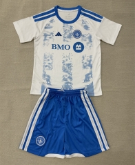 2026-2027 Montreal Impact Away White&Blue Soccer Uniform-AY 2026-2027 Montreal Impact Away White&Blue Soccer Uniform-AY