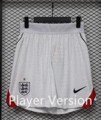 (S-3XL) Player Version 2026-2027 England Home White Thailand Soccer Shorts-888